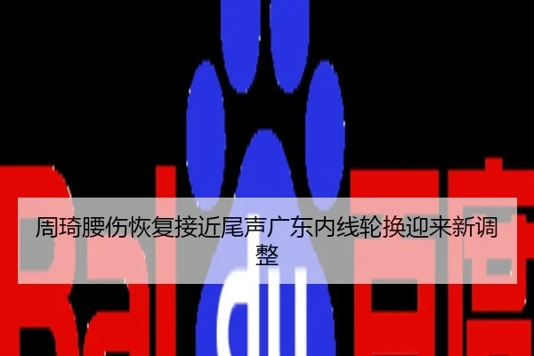 周琦腰伤恢复接近尾声广东内线轮换迎来新调整